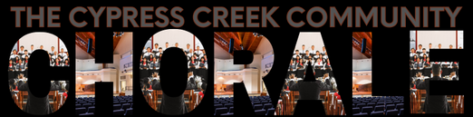 The Cypress Creek Community Chorale - making great music since 1985